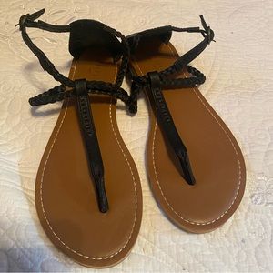Black Aeropostale Sandals